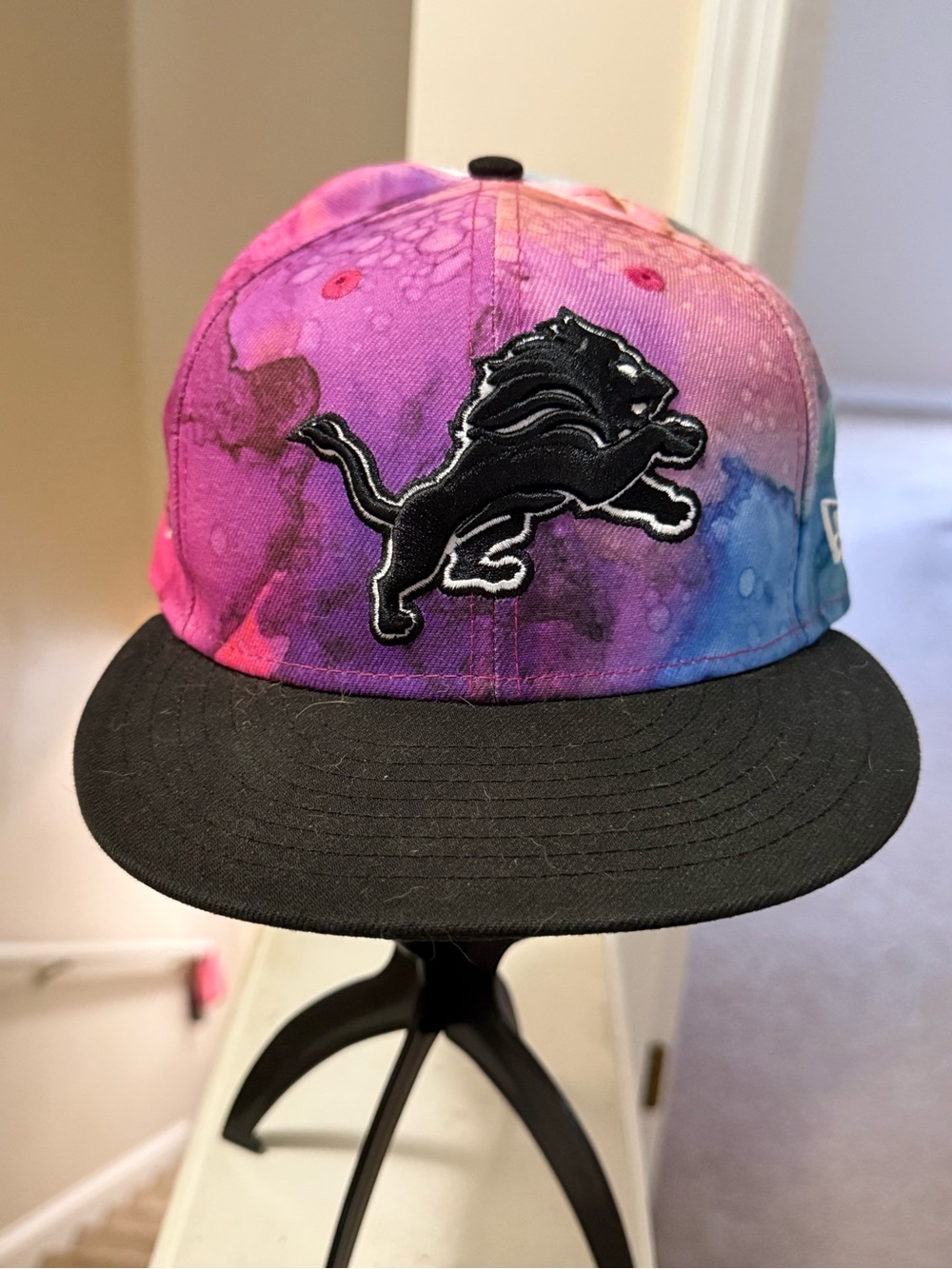 Detroit Lions Crucial Catch 2022 fitted hat 7 1/4